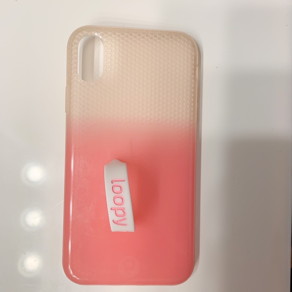 Pink ombré Loopy case- IPhone XR